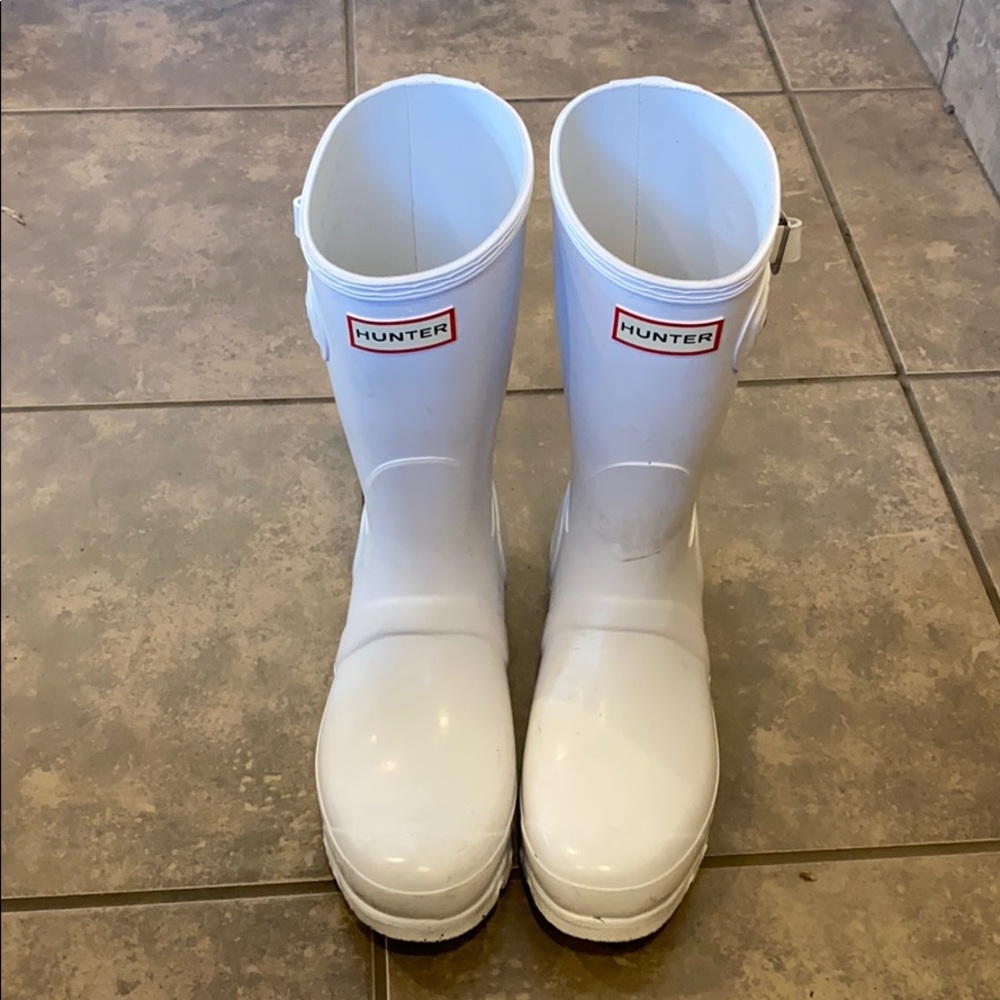 Hunter rain boots sz 8